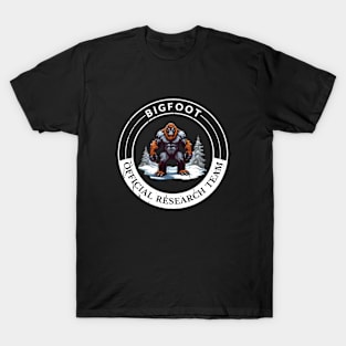 Official Research Team of Bigfoot T-Shirt